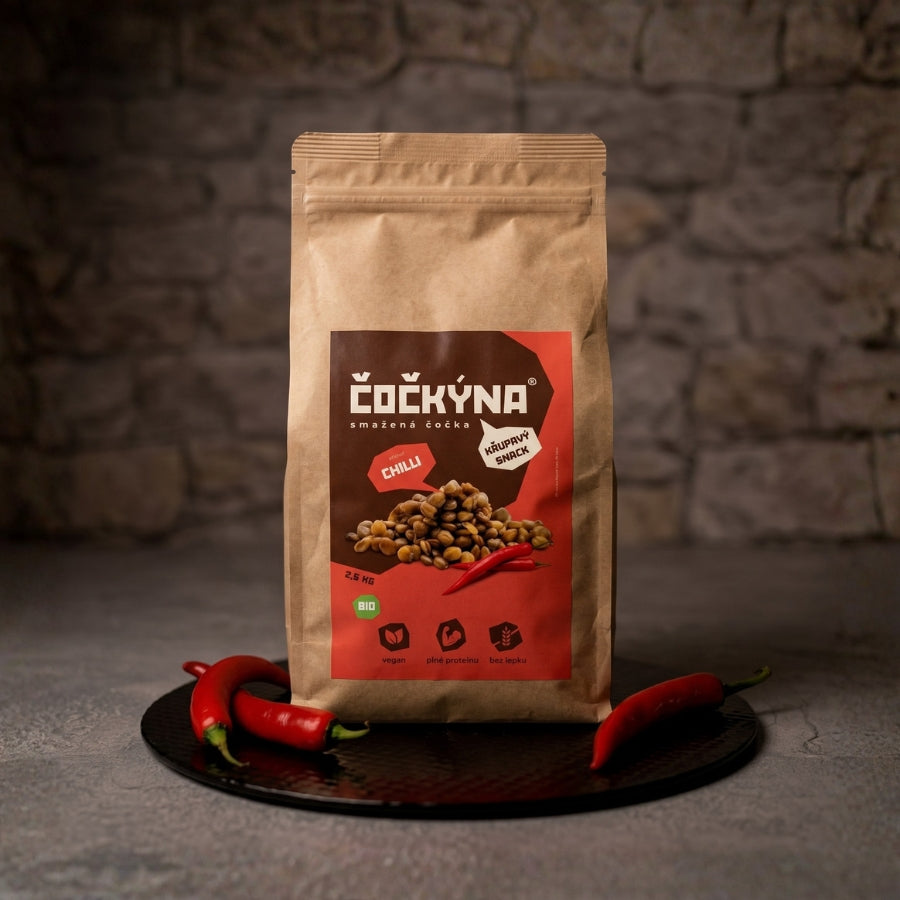 Čočkýna - Chilli BIO - 2,5 kg