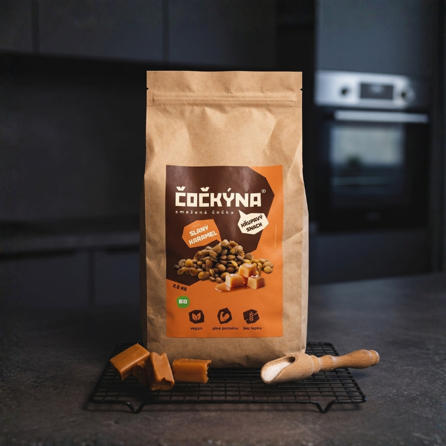 Čočkýna - Slaný karamel BIO - 2,5 kg