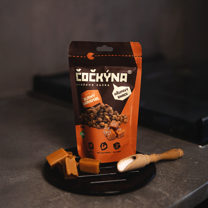 Čočkýna - Slaný karamel BIO - 100 g